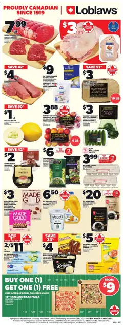 Preview of leaflet Weekly flyer / circulaire from shop Loblaws is valid from Nov 13, 2025 | Page: 3