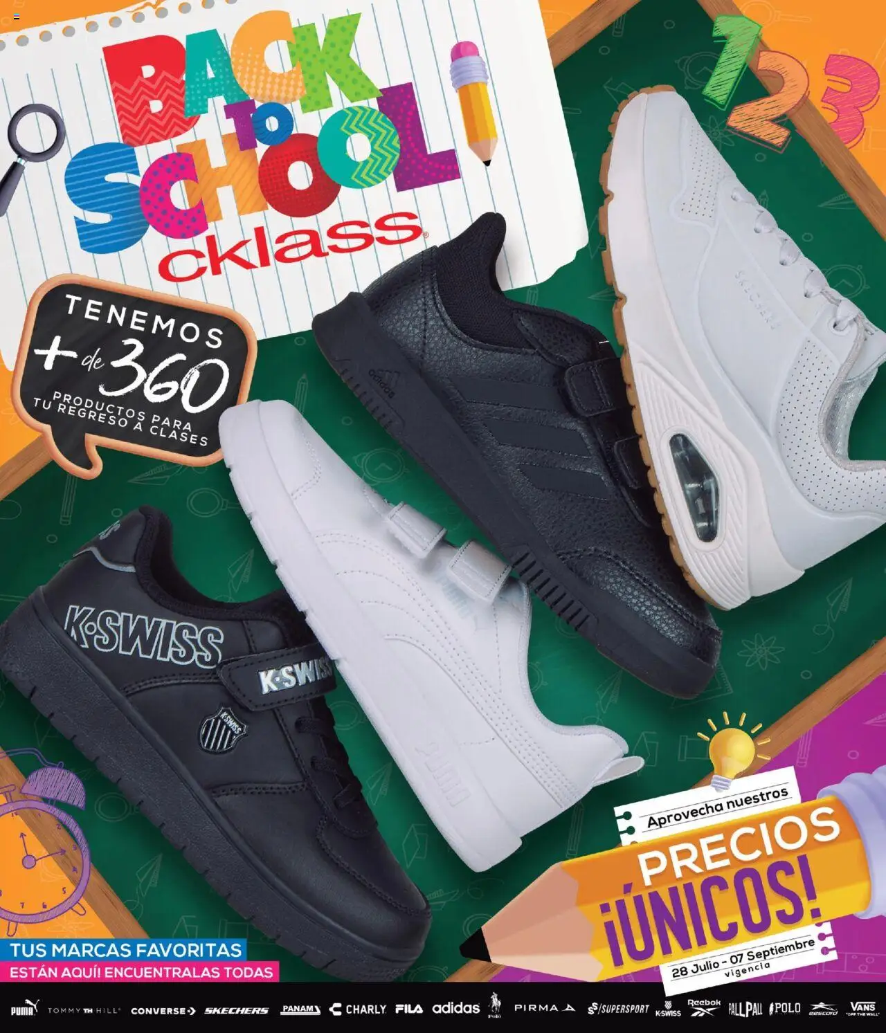 Catálogo Especial Escolar Cklass y sus promociones válidas desde el 28/07/2025 - Número de página 1
