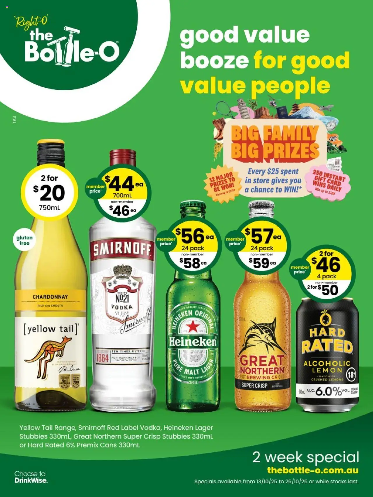 The Bottle-O catalogue valid from 13/10/2025 - page 1