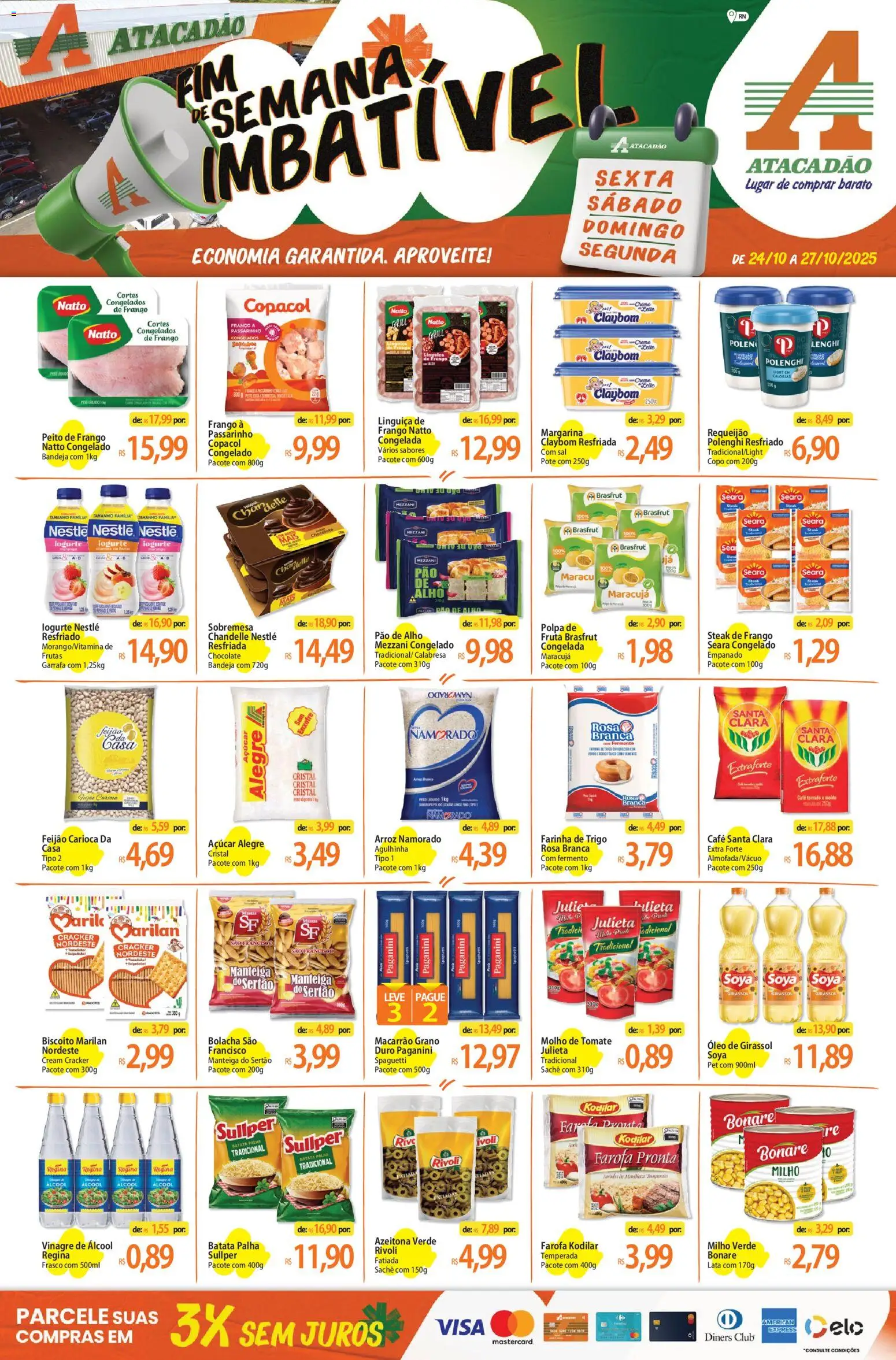 Atacadão folheto "Ofertas - RN" válido a partir de 24/10/2025 - número de página 1