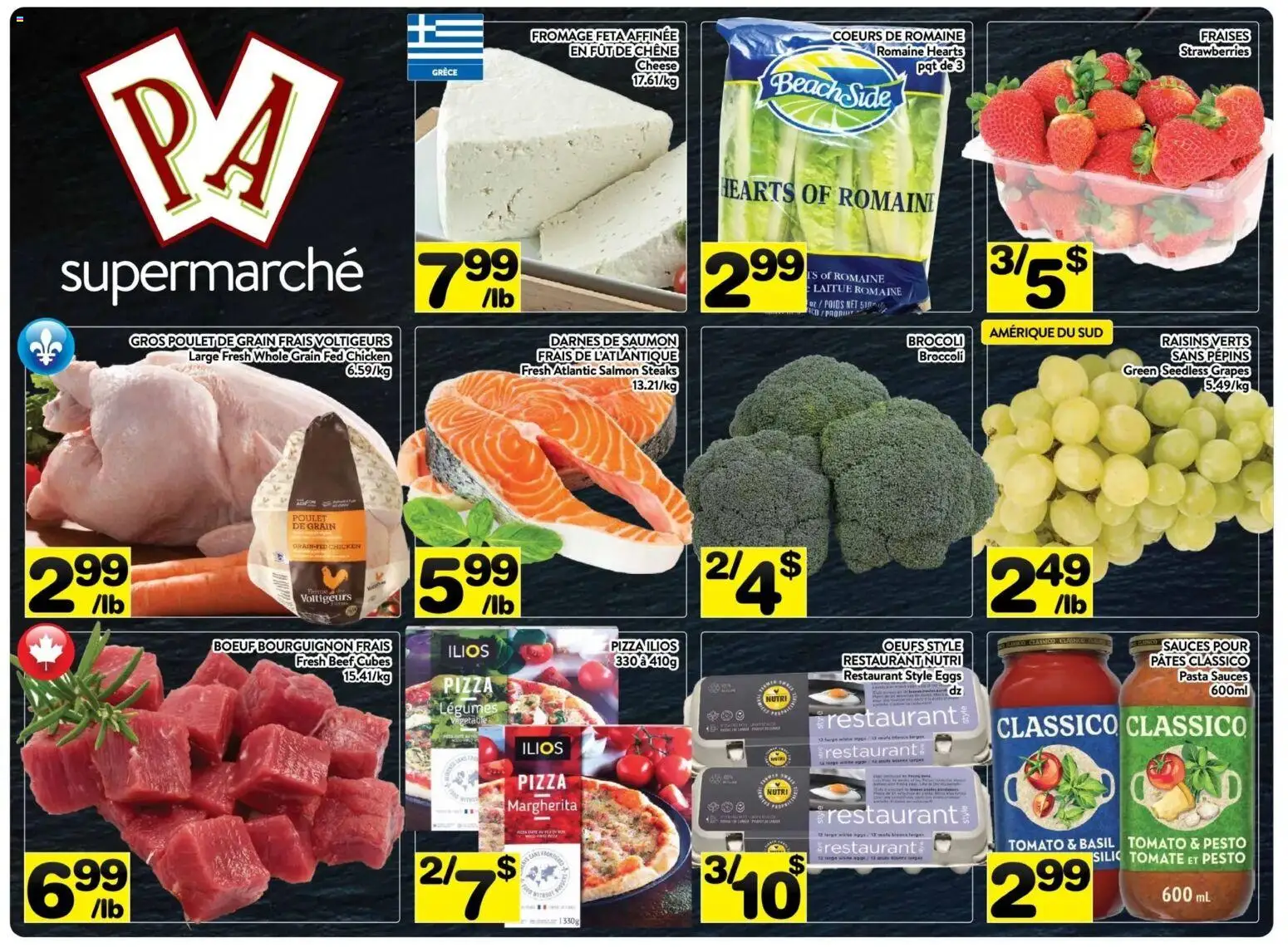 Preview of leaflet Weekly flyer / circulaire from shop Pa Supermarché is valid from Feb 23, 2026