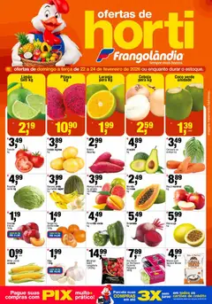 Pré-Visualização do folheto "Ofertas da semana" da loja Frangolândia válido a partir de 22/02/2026