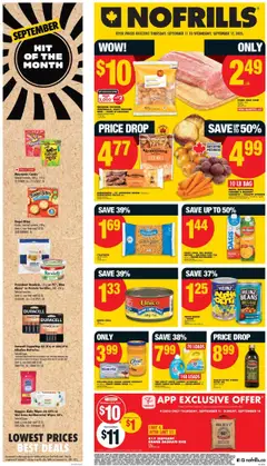 Preview of leaflet Weekly Flyer - AB from shop No Frills is valid from Sep 11, 2025