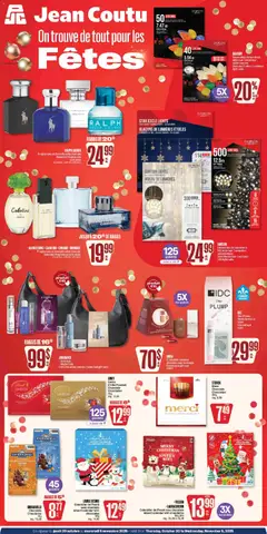 Preview of leaflet Encart Noel from shop Jean Coutu is valid from Oct 30, 2025