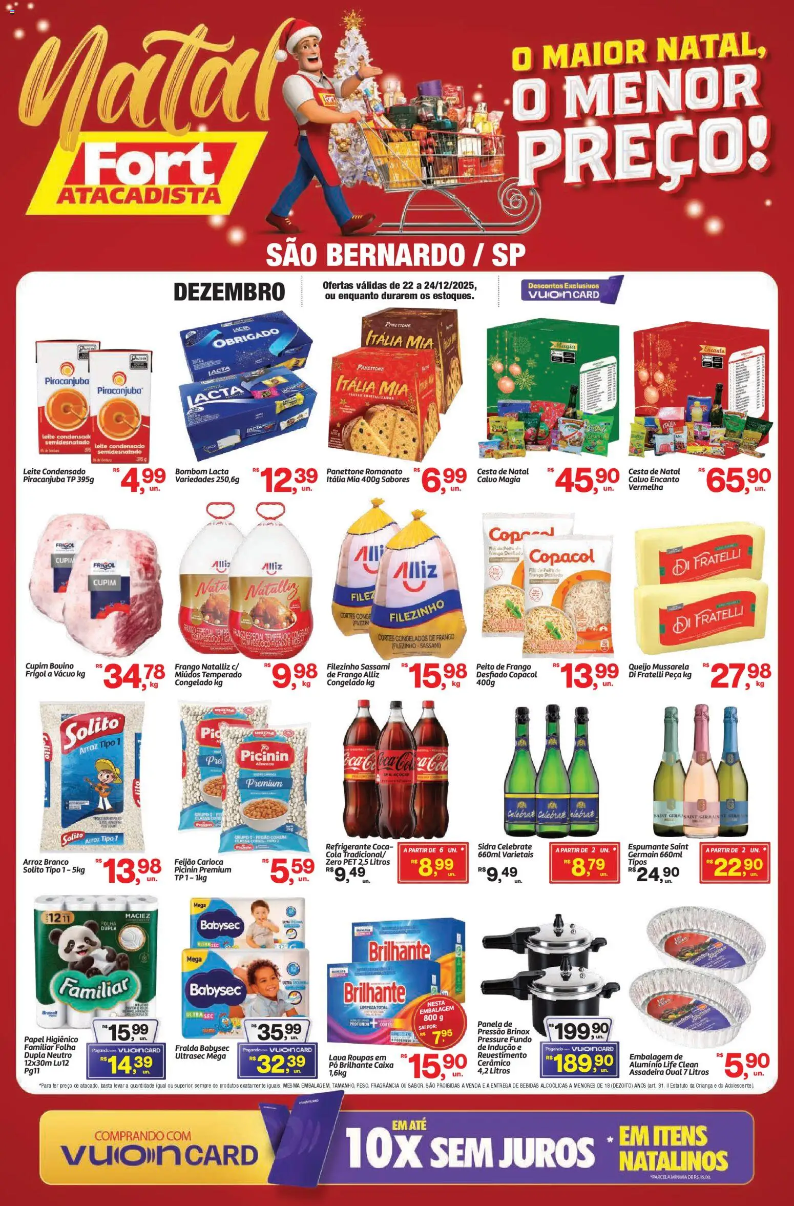 Pré-Visualização do folheto "Ofertas da semana" da loja Fort Atacadista válido a partir de 22/12/2025