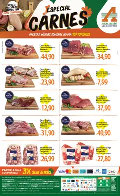 Pré-Visualização do folheto "Ofertas - GO" da loja Atacadão válido a partir de 18/10/2025