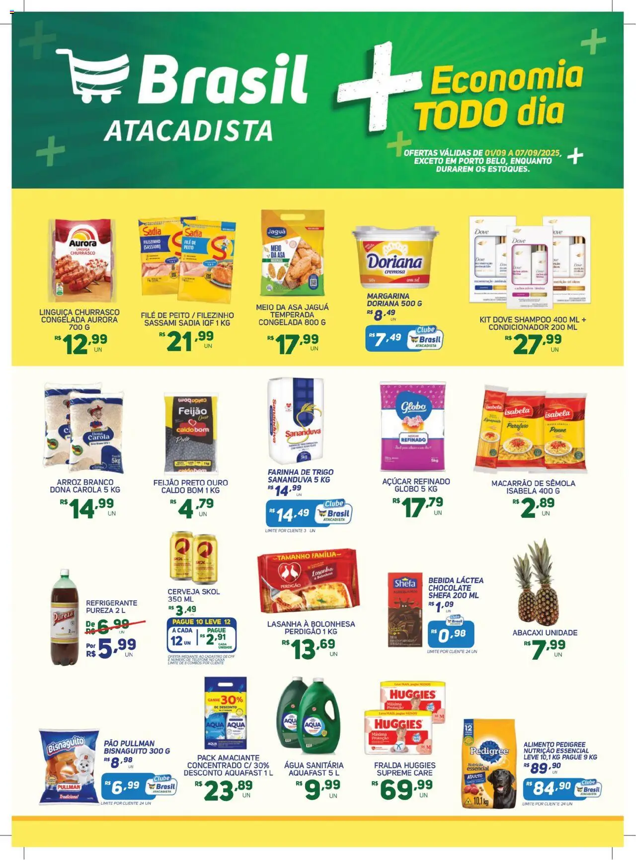 Brasil Atacadista folheto "Ofertas da semana" válido a partir de 01/09/2025 - número de página 1