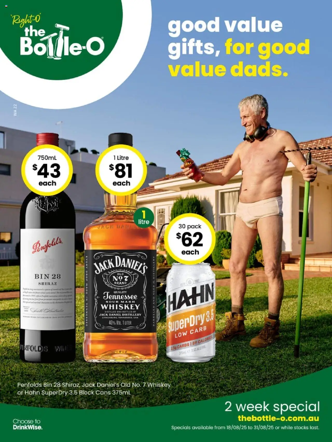 The Bottle-O catalogue valid from 18/08/2025 - page 1