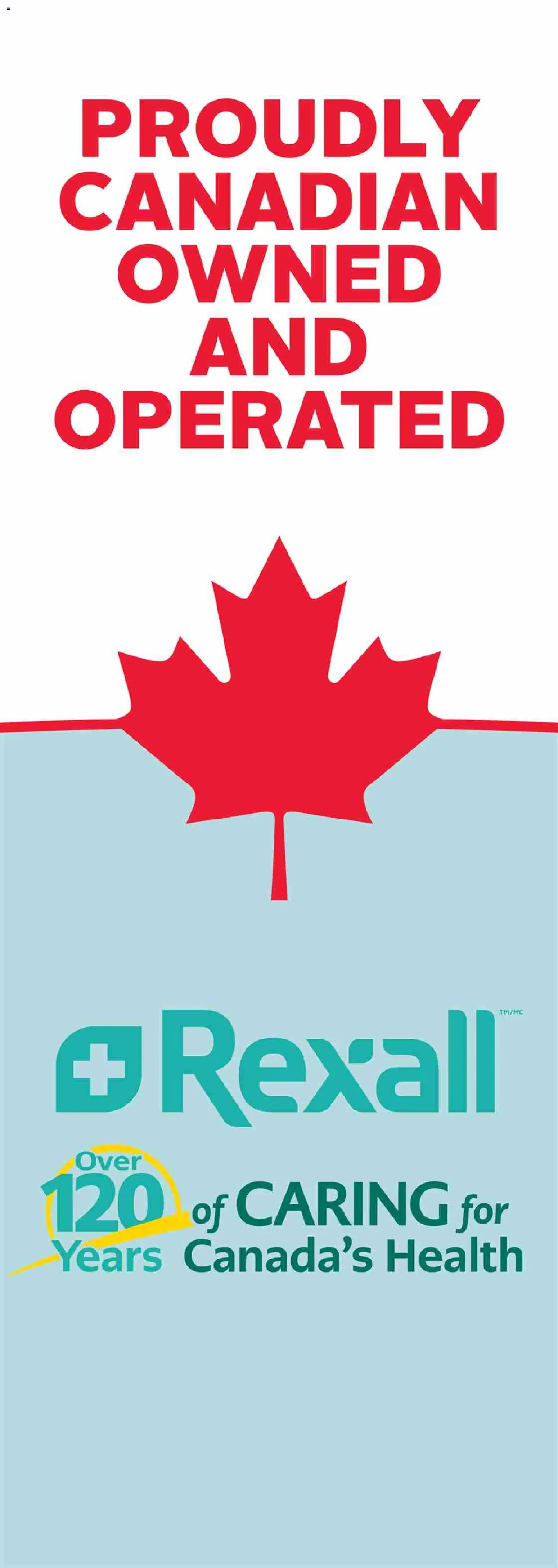Preview of leaflet Rexall weekly flyer / circulaire from shop Rexall is valid from Apr 10, 2026