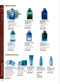 Pré-Visualização do folheto "Ciclo 17/2025" da loja Natura válido a partir de 14/10/2025 | Página: 58