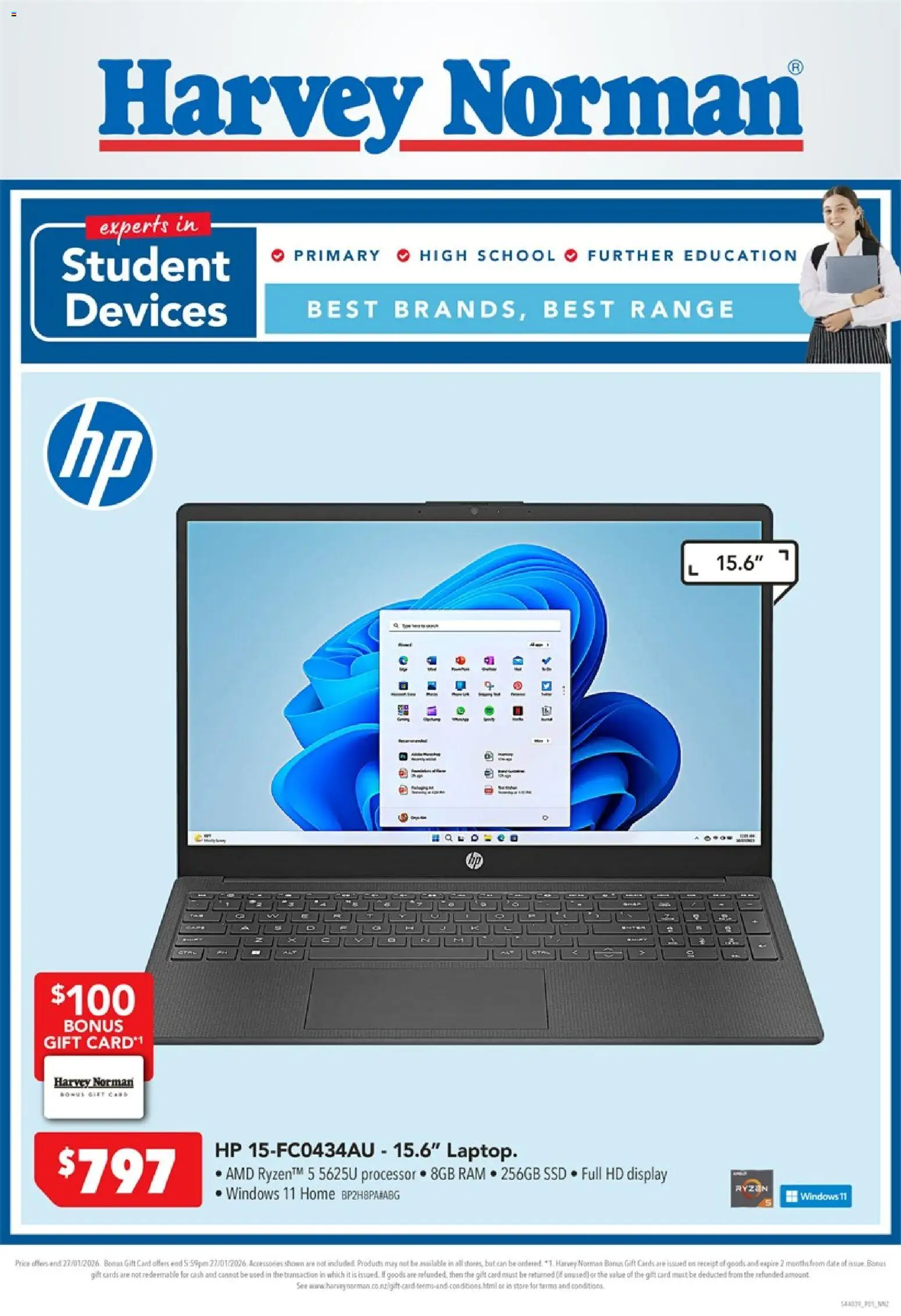 Preview of catalogue BYOD - Computer and Accessory Deals from shop Harvey Norman valid 20 Jan 2026