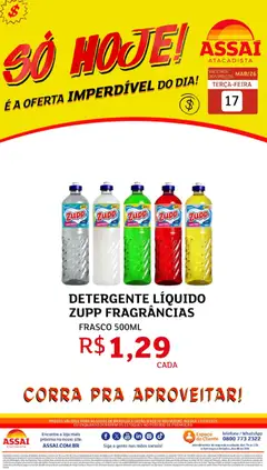 Pré-Visualização do folheto "Assaí Atacadista ofertas - DF" da loja Assaí Atacadista válido a partir de 17/03/2026