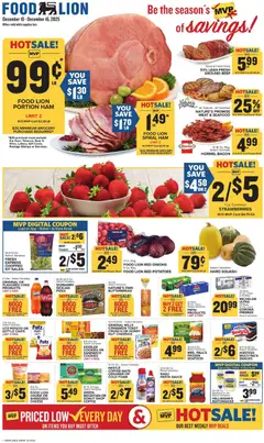 Ad Preview of Food Lion Weekly Ad from 12/10/2025 | Page: 1