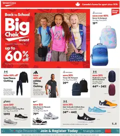 Un aperçu du dépliant Weekly flyer / circulaire du magasin Sport Chek est valide à partir 21 août 2025