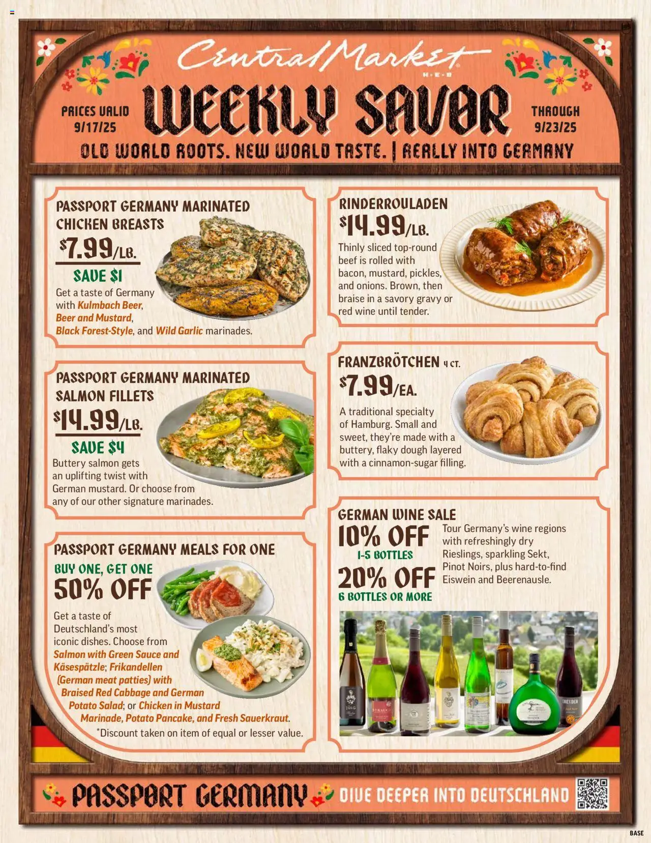 Central Market Weekly Ad from 09/17/2025 - Flyer - Page number 1