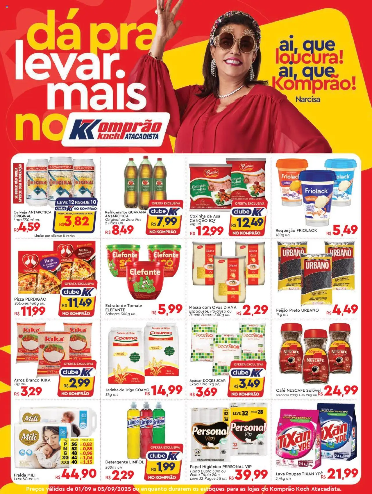 Komprao Atacadista folheto "Ofertas da semana" válido a partir de 01/09/2025 - número de página 1