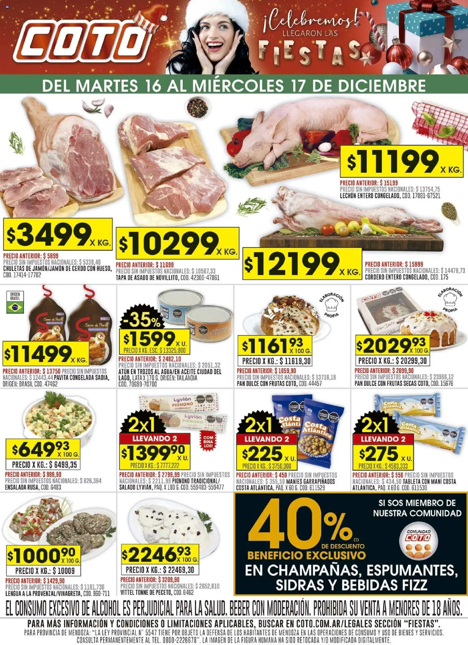 Vista previa del folleto de la tienda Coto válido desde el 16/12/2025 