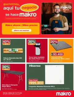  Vista previa del prospecto Catálogo Dota tu negocio Makro del almacen Makro válida del 11/07/2025 al 17/07/2025