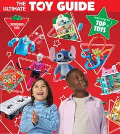 Un aperçu du dépliant The Ultimate Toy Guide du magasin Canadian Tire est valide à partir 30 oct. 2025