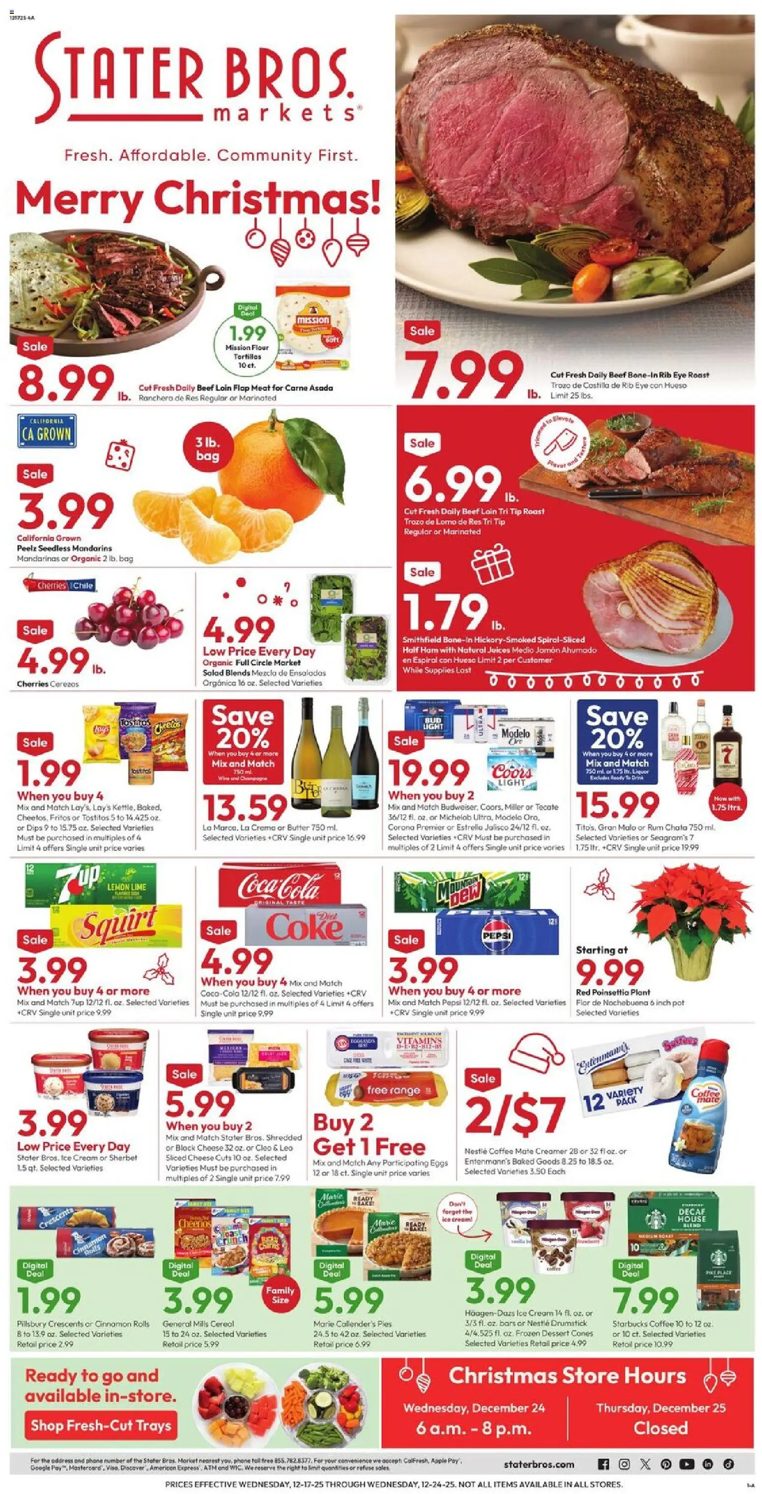 Ad Preview of Stater Bros Weekly Ad from 12/17/2025