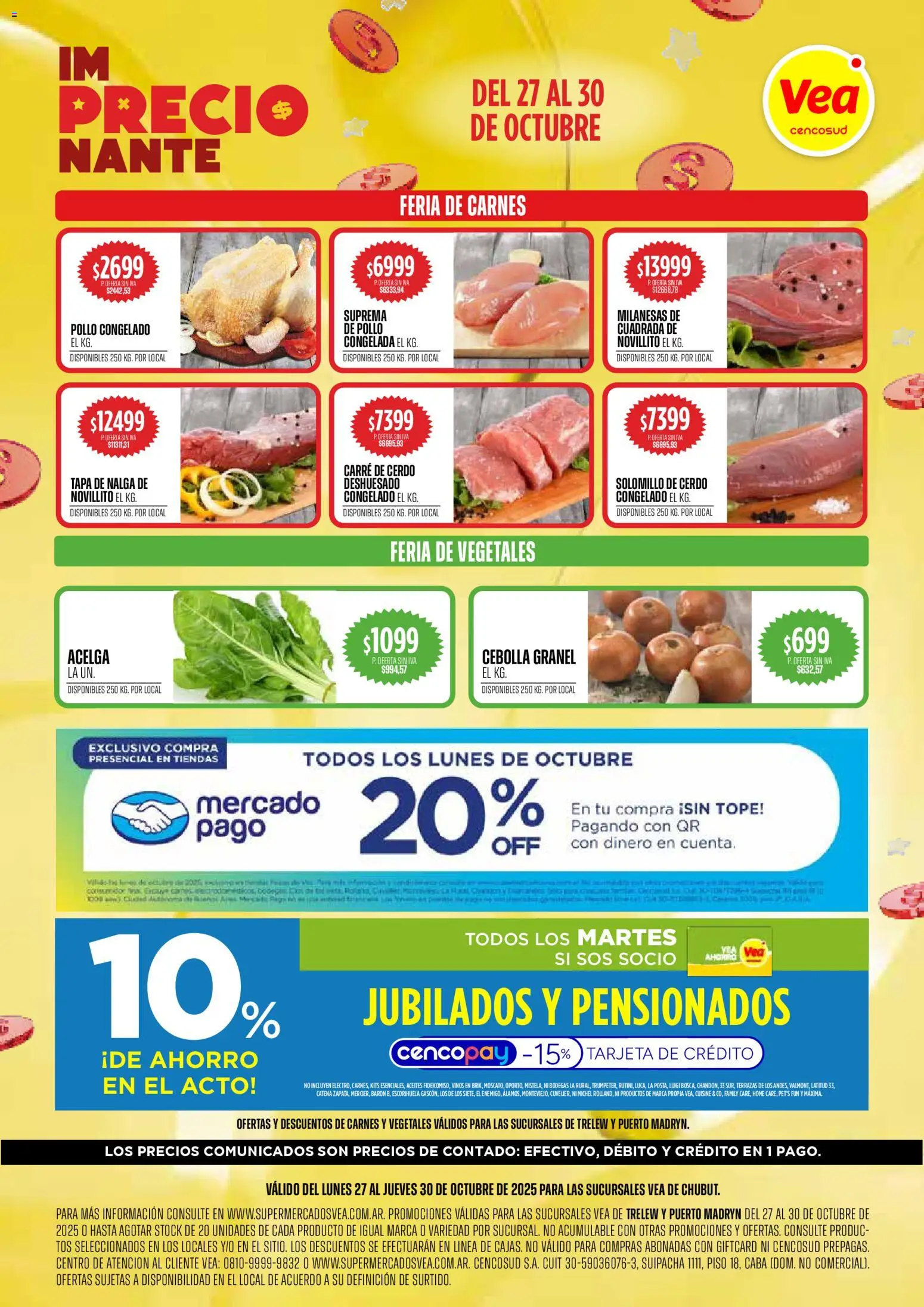 Vea Ofertas del 27/10/2025 >> Catálogo