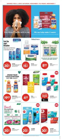 Preview of leaflet Weekly flyer / circulaire from shop Shoppers is valid from Nov 01, 2025 | Page: 19