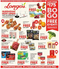 Preview of leaflet Weekly flyer / circulaire from shop Longo's is valid from Jan 08, 2026