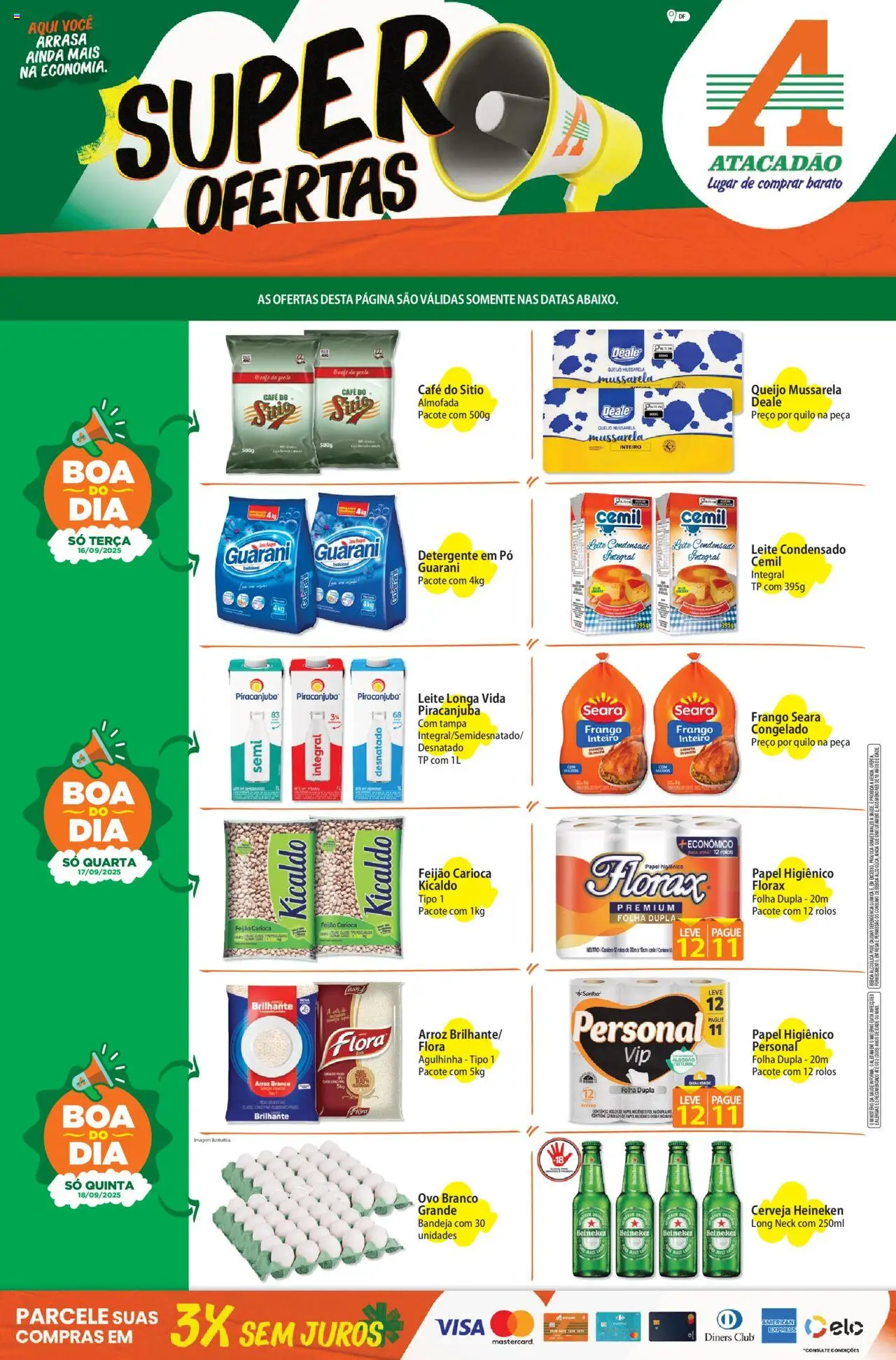Atacadão folheto "Ofertas - DF" válido a partir de 16/09/2025 - número de página 1