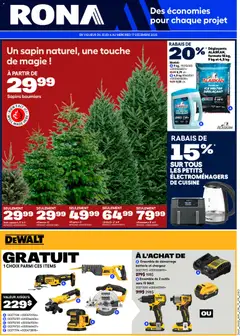 Preview of leaflet Circulaire from shop Rona is valid from Dec 04, 2025