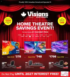 Preview of leaflet Weekly flyer / circulaire from shop Visions is valid from Oct 17, 2025