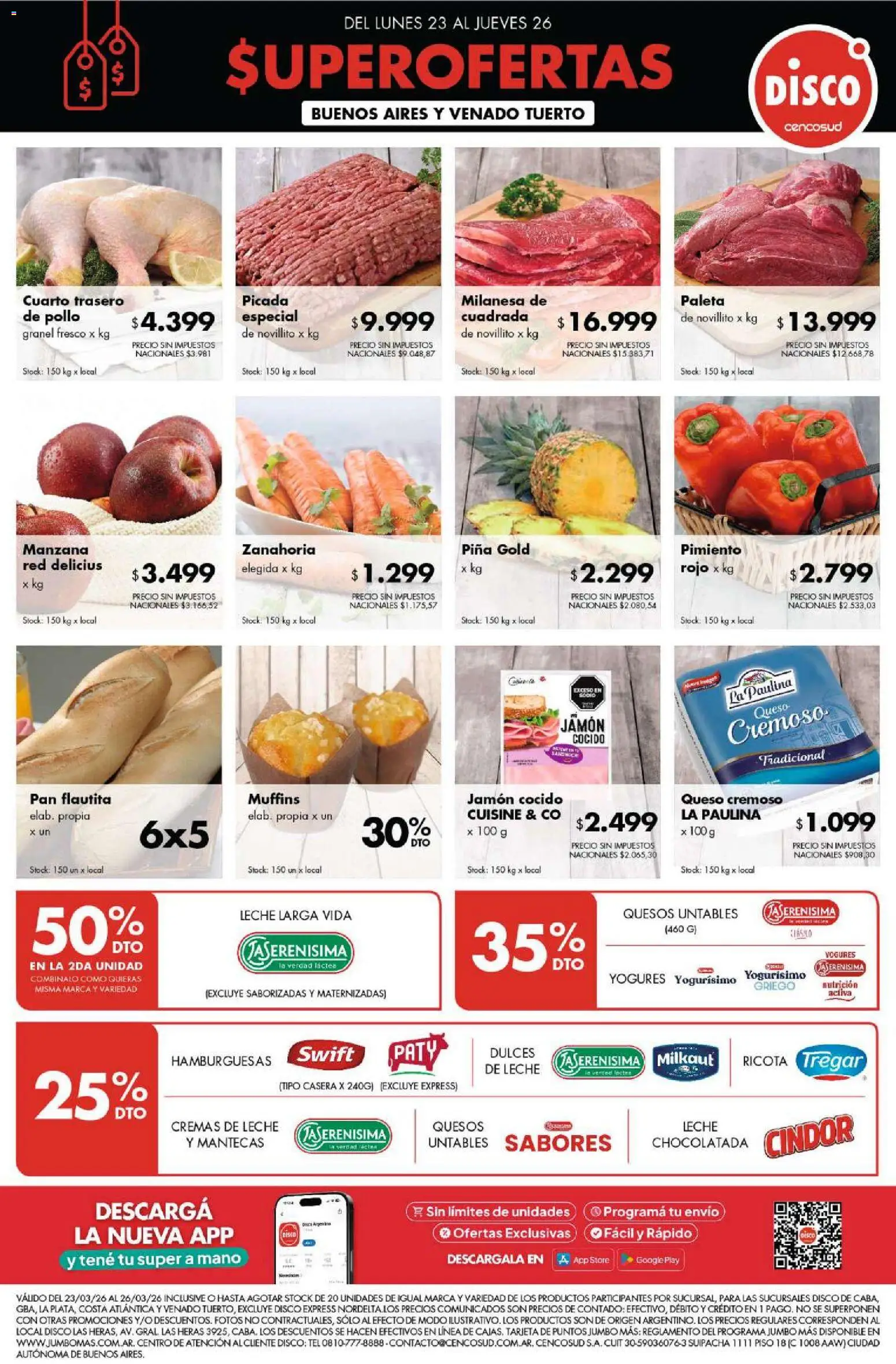 Vista previa del folleto de la tienda Disco válido desde el 22/03/2026 