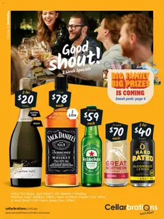 Preview of catalogue Catalogue NT from shop Cellarbrations valid 06/10/2025