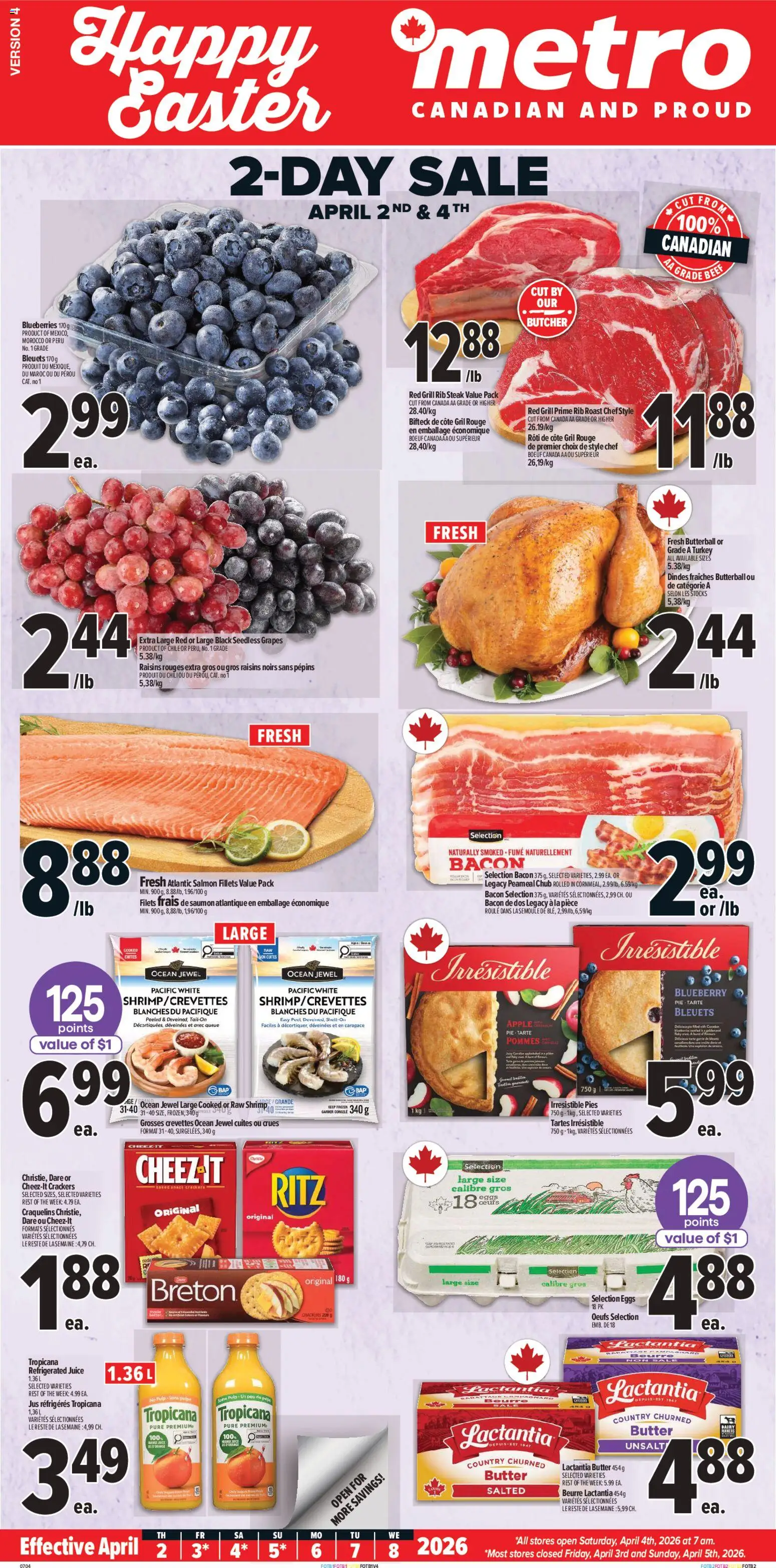Preview of leaflet Metro weekly flyer - Trois-Pistoles from shop Metro is valid from Apr 02, 2026