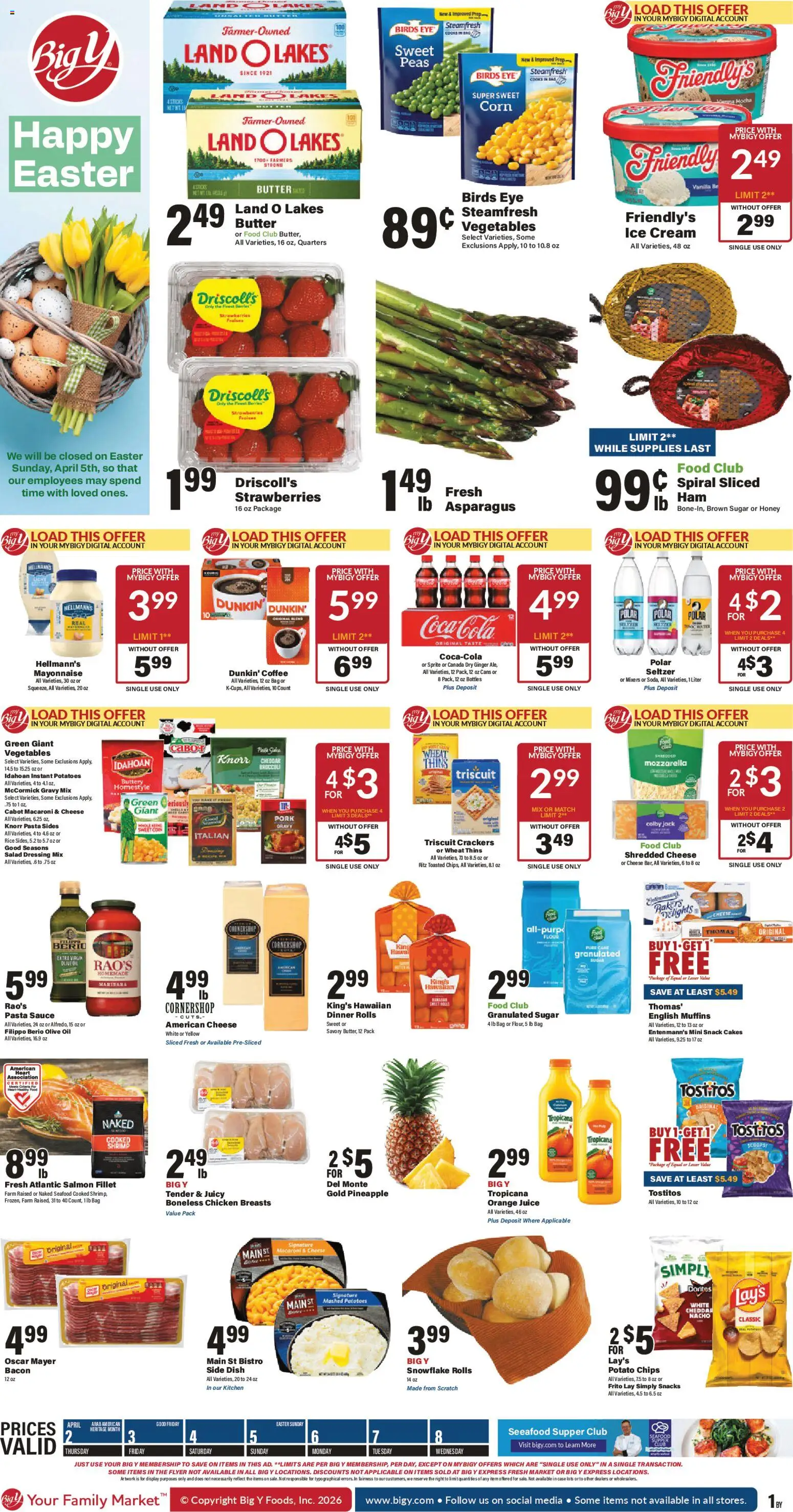 Ad Preview of Big Y Big Y Weekly Ad from 04/02/2026
