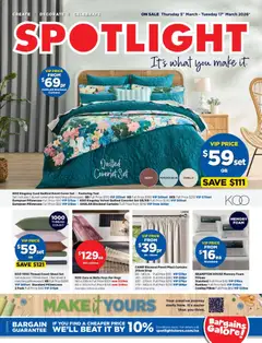 Preview of catalogue Spotlight catalogue from shop Spotlight valid 5 Mar 2026
