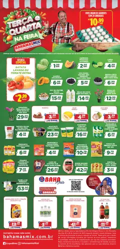 Pré-Visualização do folheto "Ofertas Terça e Quarta na Feira" da loja Bahamas Mix válido a partir de 28/10/2025