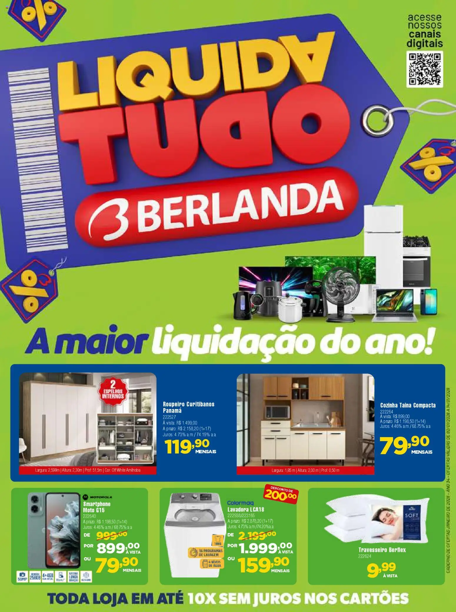 Pré-Visualização do folheto "Ofertas atuais" da loja Berlanda válido a partir de 01/01/2026