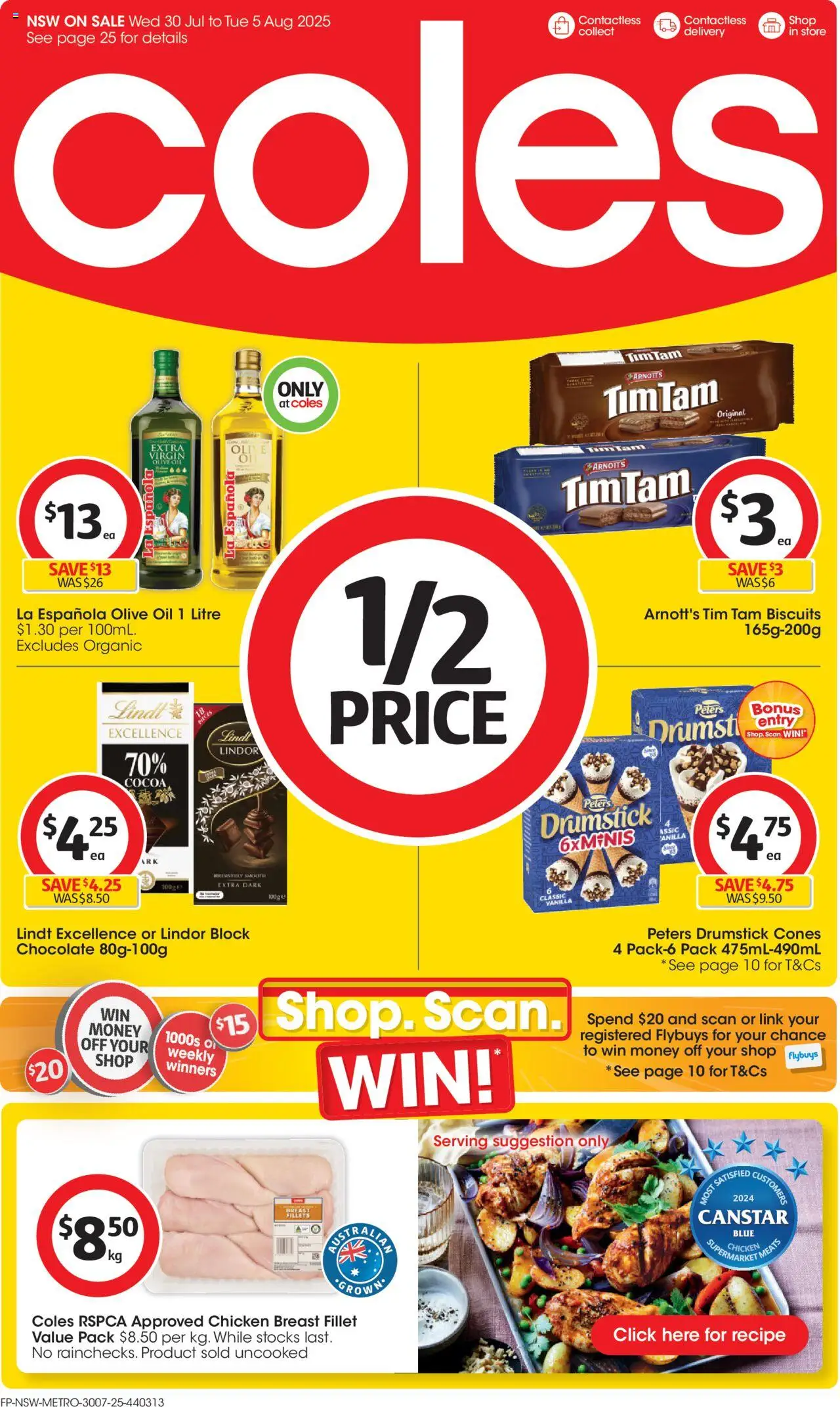 Coles catalogue valid from 30/07/2025 - page 1