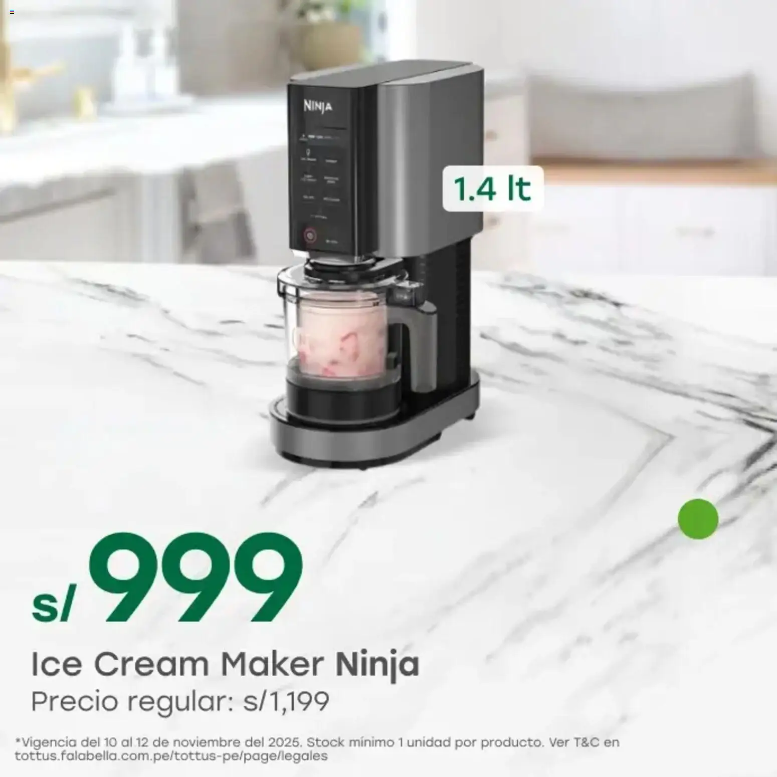 Vista previa de Catálogo de la tienda Tottus válido desde 10/11/2025