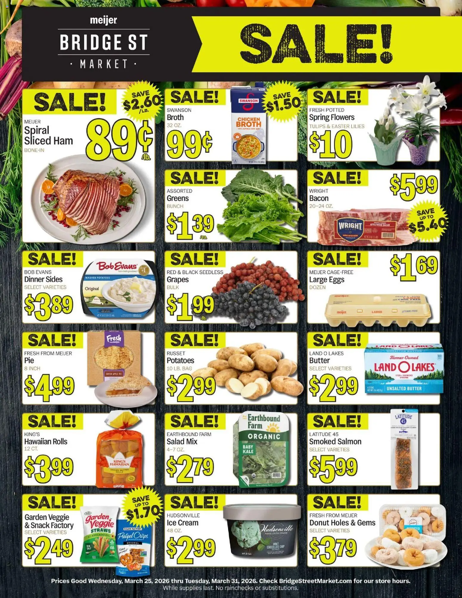 Ad Preview of Meijer Meijer Bridge Street Market from 03/25/2026