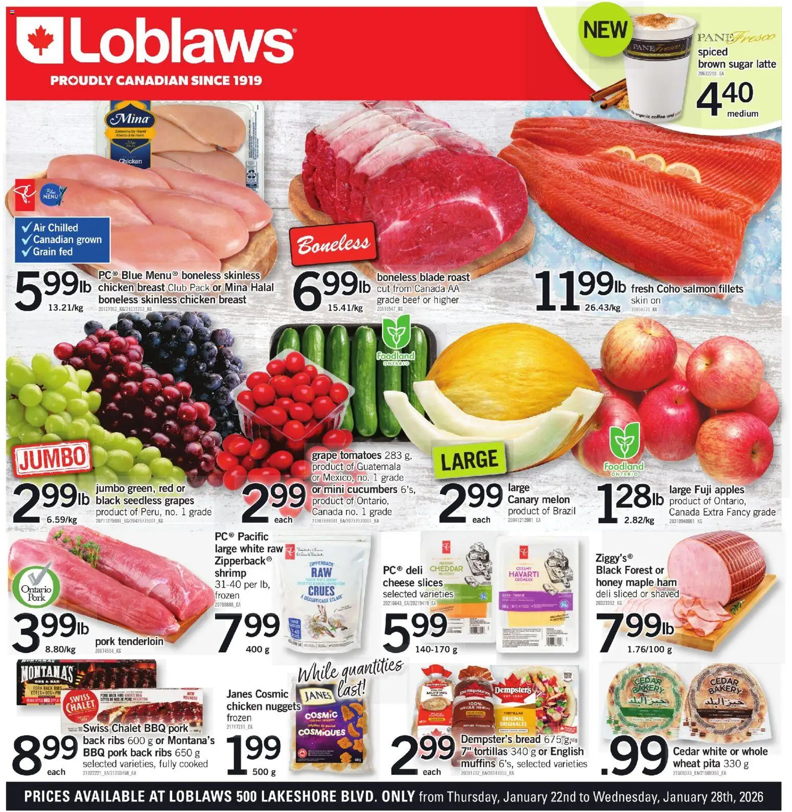 Preview of leaflet Weekly Flyer - ON from shop Loblaws is valid from Jan 22, 2026
