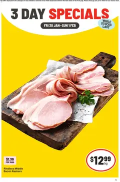 Preview of catalogue 3 Day Specials QLD from shop IGA valid 30/01/2026