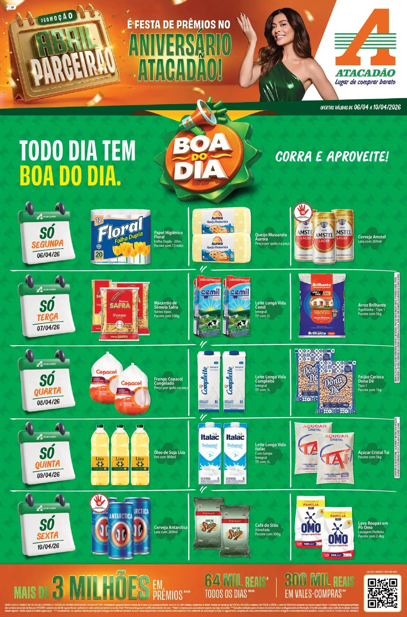 Pré-Visualização do folheto "Atacadão ofertas - DF" da loja Atacadão válido a partir de 06/04/2026