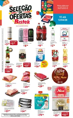 Pré-Visualização do folheto "Bistek Supermercados ofertas Seleção " da loja Bistek Supermercados válido a partir de 10/04/2026