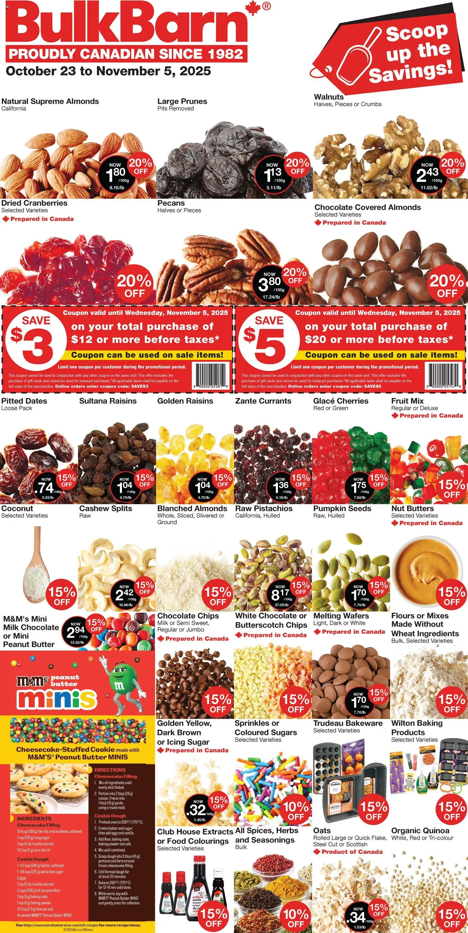 Bulk Barn flyer valid from Oct 23, 2025 - page number 1