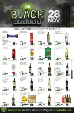 Pré-Visualização do folheto "Black Friday" da loja Master válido a partir de 28/11/2025