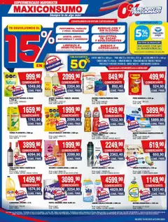 Vista previa del folleto de la tienda Maxiconsumo válido desde el 15/09/2025 