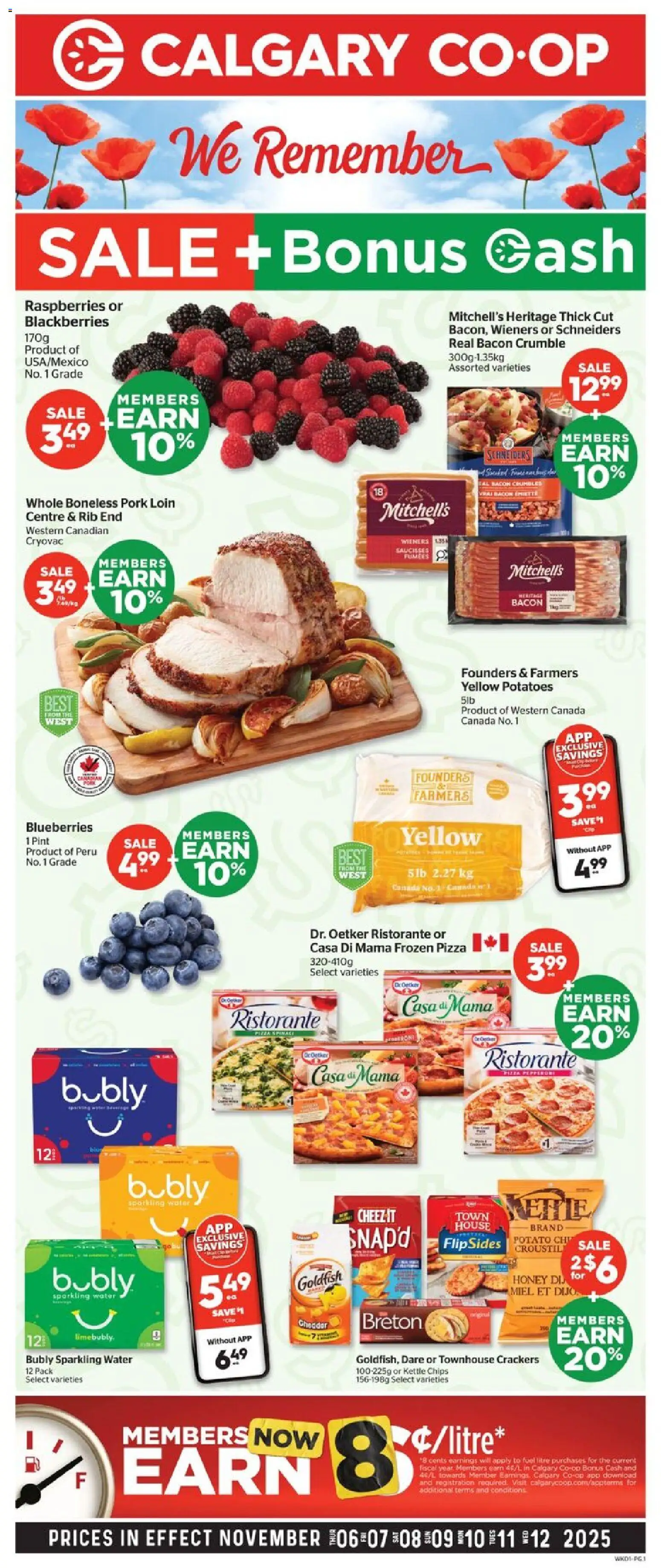 Preview of leaflet Weekly flyer / circulaire from shop Calgary Co-op is valid from Nov 06, 2025