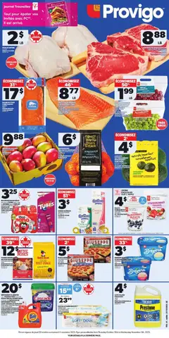 Preview of leaflet Weekly flyer / circulaire from shop Provigo is valid from Oct 30, 2025