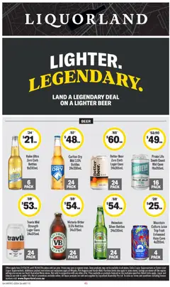 Preview of catalogue Liquorland catalogue SA from shop Liquorland valid 22/04/2026